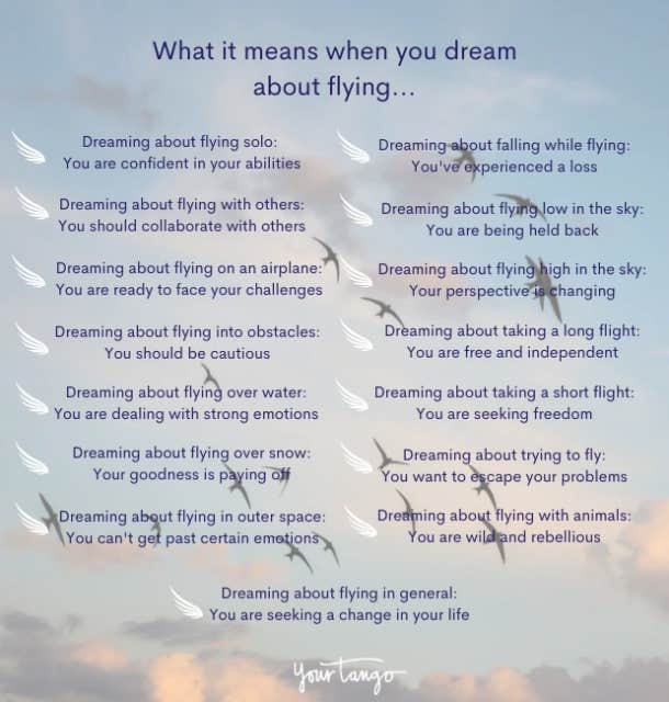 O que significam os sonhos em que se voa e como interpretá-los?